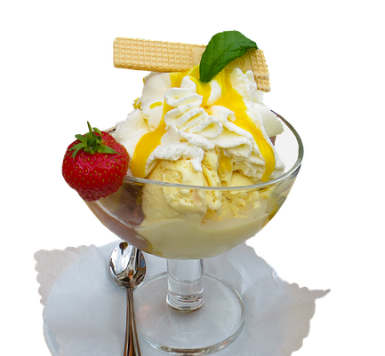 ice cream cup.