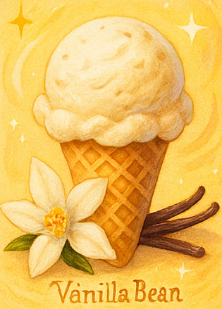 Vanilla Bean Dream Ice Cream.